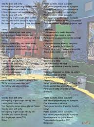 Yes, you know that i've been looking at you for a long time. Luis Fonsi And Daddy Yankee S Despacito Lyrics With English Translation In A Total Of 2 Pag Despacito Lyrics Despacito Lyrics In English Daddy Yankee Despacito