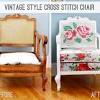 This 6 minute chair makeover video shows you how to recover an ugly chair cushion. 1