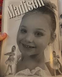 ALDC Program Book Archives: Maddie Ziegler : r/dancemoms