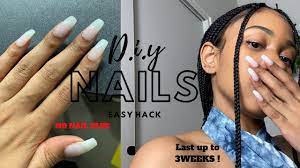 Stop Using Nail Glue Try This Instead D I Y Nails Youtube Glue On Nails Diy Acrylic Nails Diy Nails