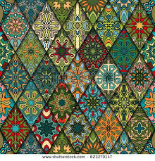 Colorful Vintage Seamless Pattern With Floral And Mandala Elements Hand Drawn Background Can Be Used For Fabric Wallpaper Til Cvetochnye Oboi Mandala Oblozhka