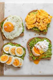 Avocado Toast With Egg 4 Ways Recipe Healthy Breakfast Snacks Healthy Toast Healthy Breakfast