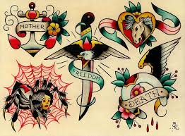 While the horseshoe is known for being a symbol of luck, there is an wedding ring tattoos are traditionally on the ring finger of the left hand. Flash 11 By Brian Kelly Eagle Knife Horse Bad Luck Tattoo Canvas Print Moodswingsonthenet Eagle Art Old School Tattoo Designs Traditional Tattoo Art