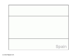 Die grösse des schweizerkreuzes im verhältnis zur fahne wird in des wappenschutzgesetz anhand einer zeichnung festgelegt: Malvorlage Spanische Flagge Coloring And Malvorlagan