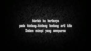 1st time atu zero menyanyi serius. Peterpan Mimpi Yang Sempurna Lirik Youtube