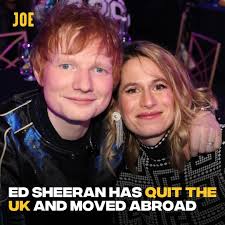Ed Sheeran has revealed that he is moving to the US with his family. "I'm  just about to move to America," he told the 2 Johnnies podcast. "I feel  like I might