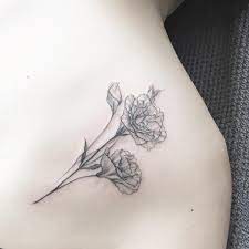 Azalea Line Work Tattoo Line Work Tattoo Tattoos Leg Tattoos