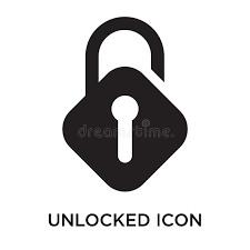 Generally depicted with a gold base and silver shackle, as an open locked. Unlocked Icon Vector Sign And Symbol Isolated On White Background Unlocked Logo Concept Stock Vector Illustration Of Encryption Modern 122160052
