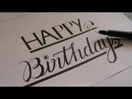 More images for happy birthday in cursive » How To Write In Cursive Cursive Fancy Letters Happy Birthday Youtube
