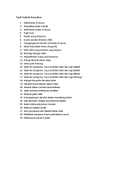 Entah mereka yang saya kenal maupun saya adalah anak pertama dari sebuah keluarga yang serba berkecukupan walaupun tidak kaya raya. Tajuk Tazkirah Ramadhan