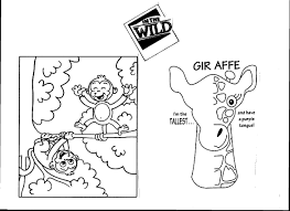 In The Wild Vbs 2019 Coloring Page Vbs Vbs Crafts Church Crafts