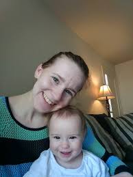 Gerdie… showing where her baby teeth were in the #closeupchallenge