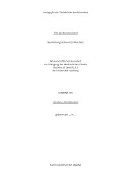 2 einheitlichkeit mit dem rest der hausarbeit; Https Www Jura Uni Hamburg De Media Studium Bachelor Titelblatt 2012 03 22 Pdf