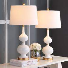 Cornelius 31 Table Lamp Set White Table Lamp Table Lamps Living Room Lamps Living Room