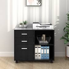 The suspension on a vertical file generally allows the drawer to be fully extended. Devaise 3 Drawer Mobile Lateral Filing Cabinet Reviews Wayfair