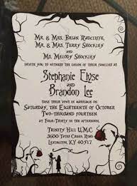 Best Wedding Invites Disney Nightmare Before Christmas 57 Ideas Wedding Nightmare Nightmare Before Christmas Halloween Themed Wedding