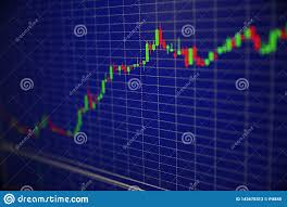 Background From Stock Price Chart Stock Image Image Of