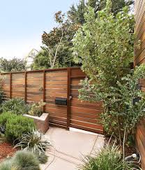 Known For Its Versatility Fiberon Cladding Was Specified For This Horizontal Fence And Gate Perfect For Commercial And Backyard Fences Easy Backyard Backyard