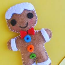Maybe you would like to learn more about one of these? Felt Gingerbread Man Sewing Craft Sugar Spice And Glitter