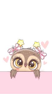 Phone Wallpapers Hd Cute Owl By Bonton Tv Free Backgrounds 1080x1920 Wallpapers Iphone Smar Corujas Wallpaper Arte De Coruja Desenhos Animados Bonitinhos