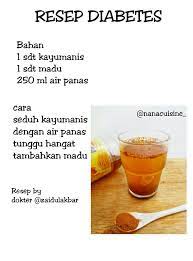 Minuman Resep Diabetes Resep Diet Makanan Sehat