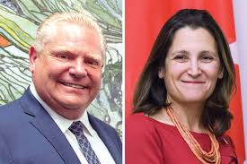 Could chrystia freeland do a better job of countering that argument than her boss? Bob Brehl Foes Work Together To Flatten The Curve