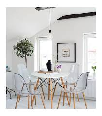 Le look contemporain de nos tables de cuisine et de salle à manger vous garantiront un esprit audacieux et design dans votre intérieur. Table Ronde Scandinave Blanche