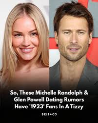 🔗 brit.co/michelle-randolph-glen-powell-dating-rumors/ Click the link to  read everything we know about those Michelle Randolph and Glen Powell  dating rumors 👀 📸 Monica Schipper/Jamie McCarthy/Getty Images