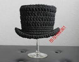 Top Em Top Hat Pdf Crochet Pattern Sizes Newborn Through Etsy Crochet Patterns Crochet Crochet Baby Clothes