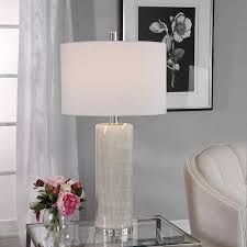 Uttermost Accent Furniture Mirrors Wall Decor Clocks Lamps Art Uttermost Table Lamp Nickel Table Lamps Modern Table Lamp