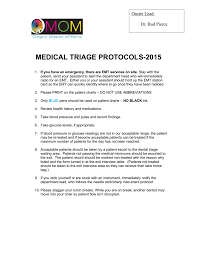 Operative Tratment Protocols