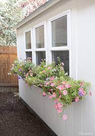 Buy garden shed windows and get the best deals at the lowest prices on ebay! How To Make Diy Window Boxes Easy Instructions Ella Claire