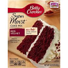 Red food coloring will stain your hands, clothes and mouth, so use caution when handling. Betty Crocker Super Moist Cake Mix Red Velvet 15 25 Ounce Pack Of 3 Buy Online In Cayman Islands At Cayman Desertcart Com Productid 21146173