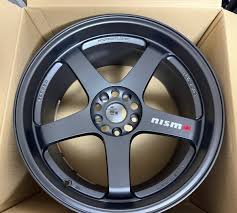 Nismo LMGT4 19x10.5 +15 Matte Black R32 R33 R34 GTR Z33 Z34 4Pcs | eBay