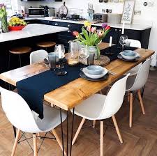 Omni Dining Table With Hairpin Legs Free Delivery Etsy Dining Table Hairpin Leg Dining Table Dining