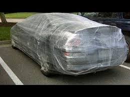 How long does it take to saran wrap a car. Extreme Plastic Wrap Car Prank He Pulled Out A Bat Youtube