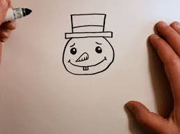 So, let's start the tutorial and learn how to draw a snowman step by step! How To Draw A Cute Snowman Easy Drawing For Kids Otoons Net