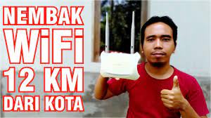 Namun, jika digunakan untuk menembak wifi,dengan syarat jarak los tidak terhalang gedung, gunung dan pepohonan yang lebat, maka dengan. Nembak Wifi Jarak Jauh Dari Kota Sebelah 12 Km Youtube