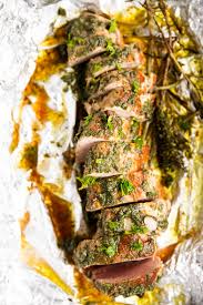 Pour over any marinade juices remaining in the bag, and bake for 15 minutes. Garlic Ranch Baked Pork Tenderloin Unfussy Kitchen