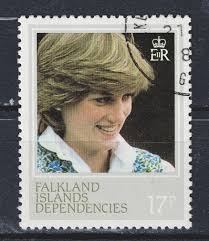 Falkland Islands Royalty Princess Diane stamp 1999 A-24