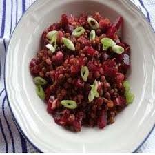 Linsen Rote Bete Salat Essen Rezepte Rezept Rote Linsen Salat Vegetarische Rezepte Rezepte