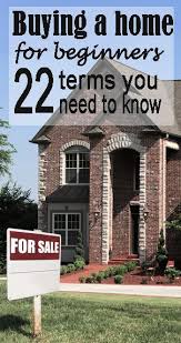 Buying A House For Beginners An Overview Of The Process And 22 Terms You Need To Know Buying First Home Home Buying Tips Buying Your First Home