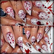 Photo By Sarahp898 Picmonkey Photo Editing Made Of Win Goth Nails Gothic Nails Horror Nails