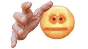 Screen Reaching Hand Emoji Know Your Meme