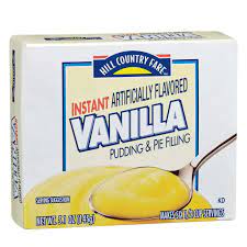 Browse our wide selection of pudding & mousse for delivery or drive up . Hill Country Fare Vanilla Instant Pudding Mix Shop Pudding Gelatin Mix At H E B
