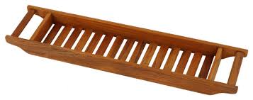 Check spelling or type a new query. Vaske Natural Teak Wood Bathtub Caddy 33 Wide Shower Caddies By Cortesi Home Houzz