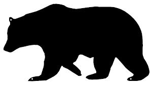Typical of early bear signs which often read line up with bear, his paws were hidden behind the text zorn's service featured a rare, metal happy bear sign. Bear Laser Cut Out Wall Decor Silhouette Metal Sign 7 5x14 Laughing Dog Signs