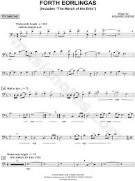 Forth Eorlingas Trombone From The Lord Of The Rings Sheet Music Trombone Solo In D Minor Download Print Sheet Music Trombone Music Trombone