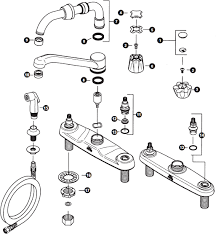 classic series kitchen faucet schematic