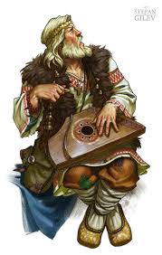 Stepan Gilev Bard D D Bard Dnd Psaltery D D Male Man D D Pathfinder D Daddies Fantasy Art Men Bard Dungeons And Dragons Art